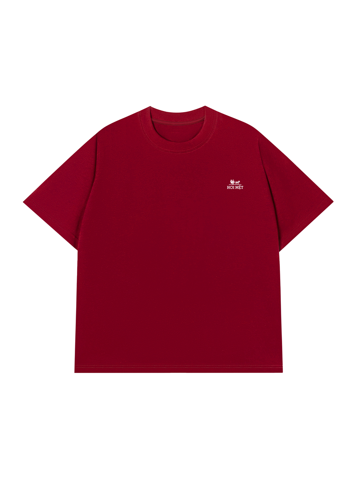 Áo Thun Relaxed Fit Hồng Hộc