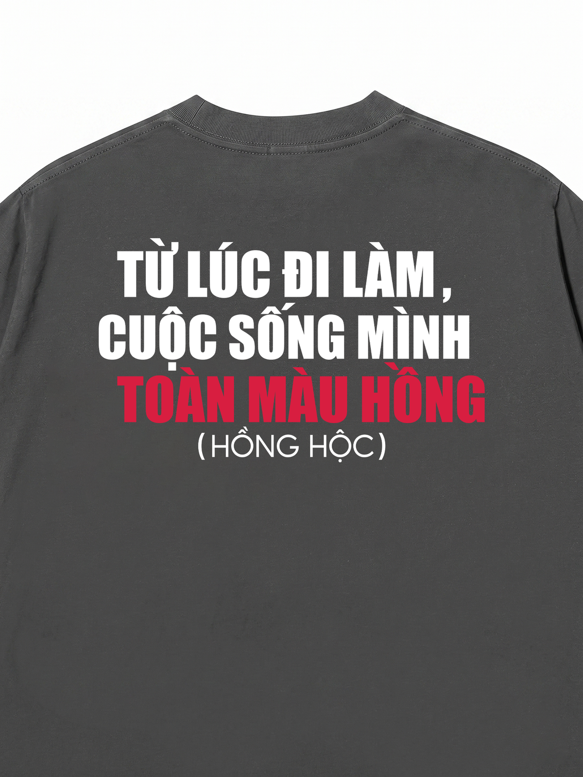 Áo Thun Relaxed Fit Hồng Hộc