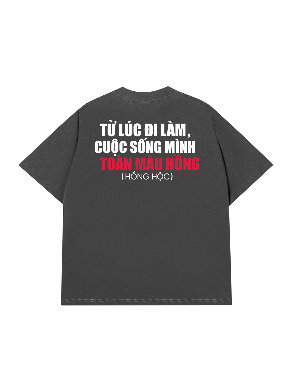 Áo Thun Relaxed Fit Hồng Hộc