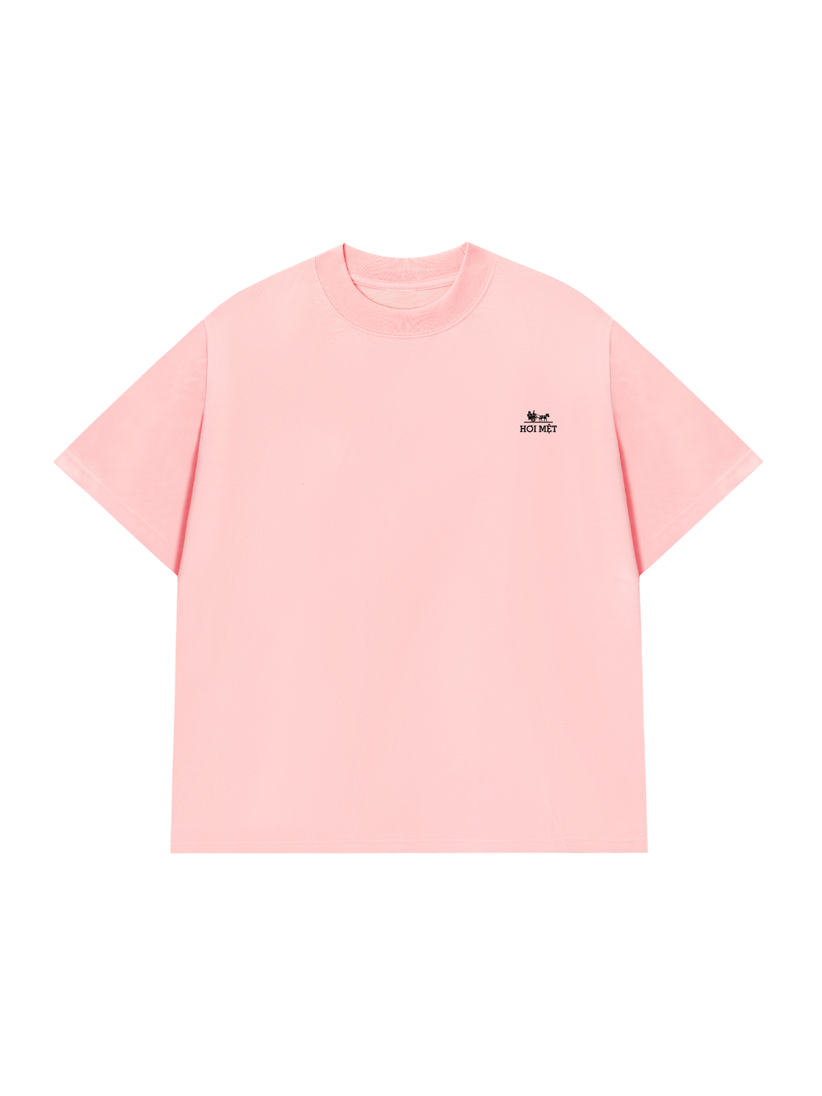 Áo Thun Relaxed Fit Hồng Hộc