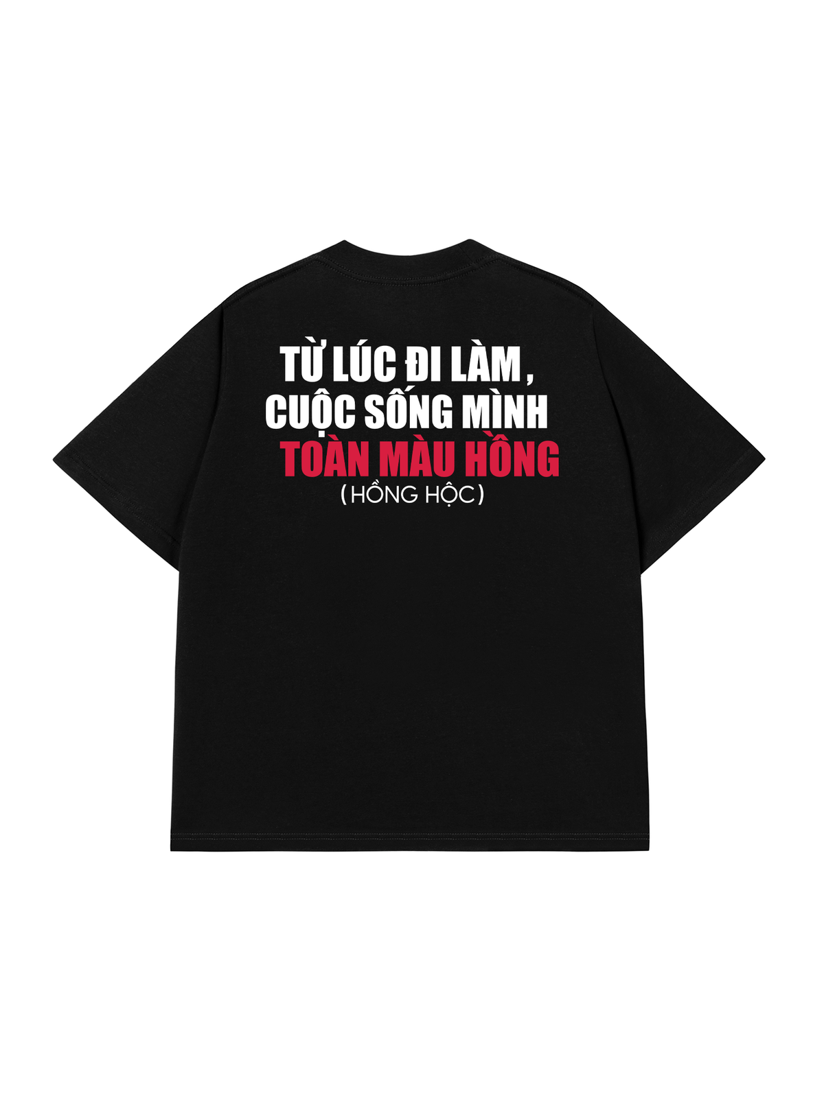 Áo Thun Relaxed Fit Hồng Hộc