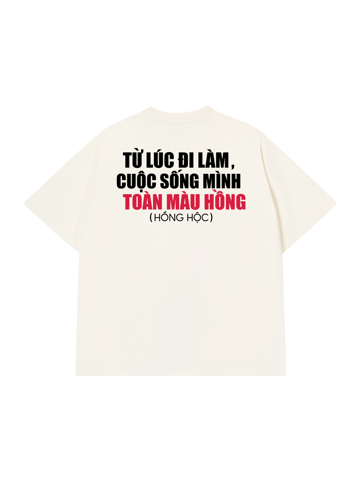 Áo Thun Relaxed Fit Hồng Hộc