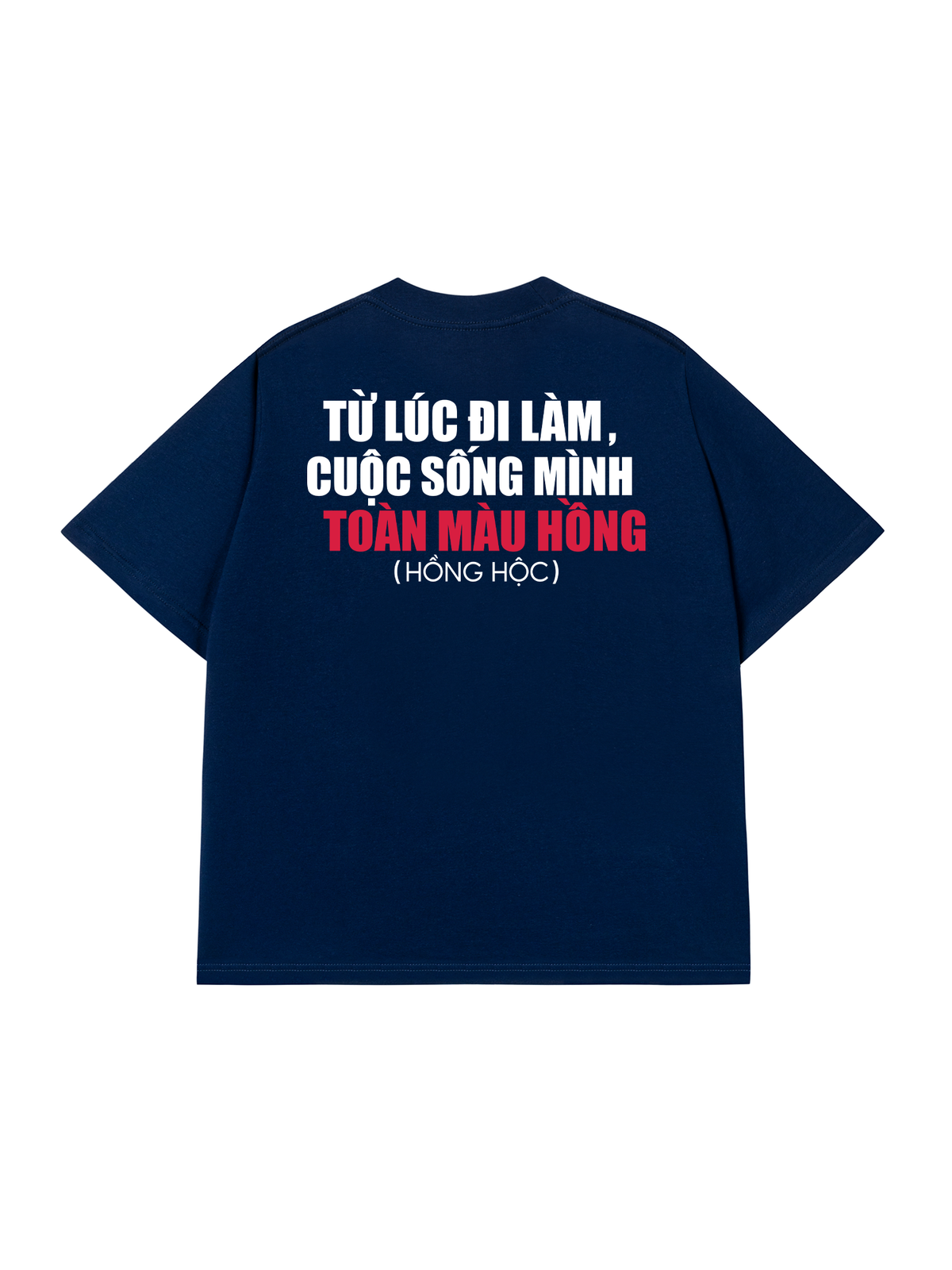 Áo Thun Relaxed Fit Hồng Hộc