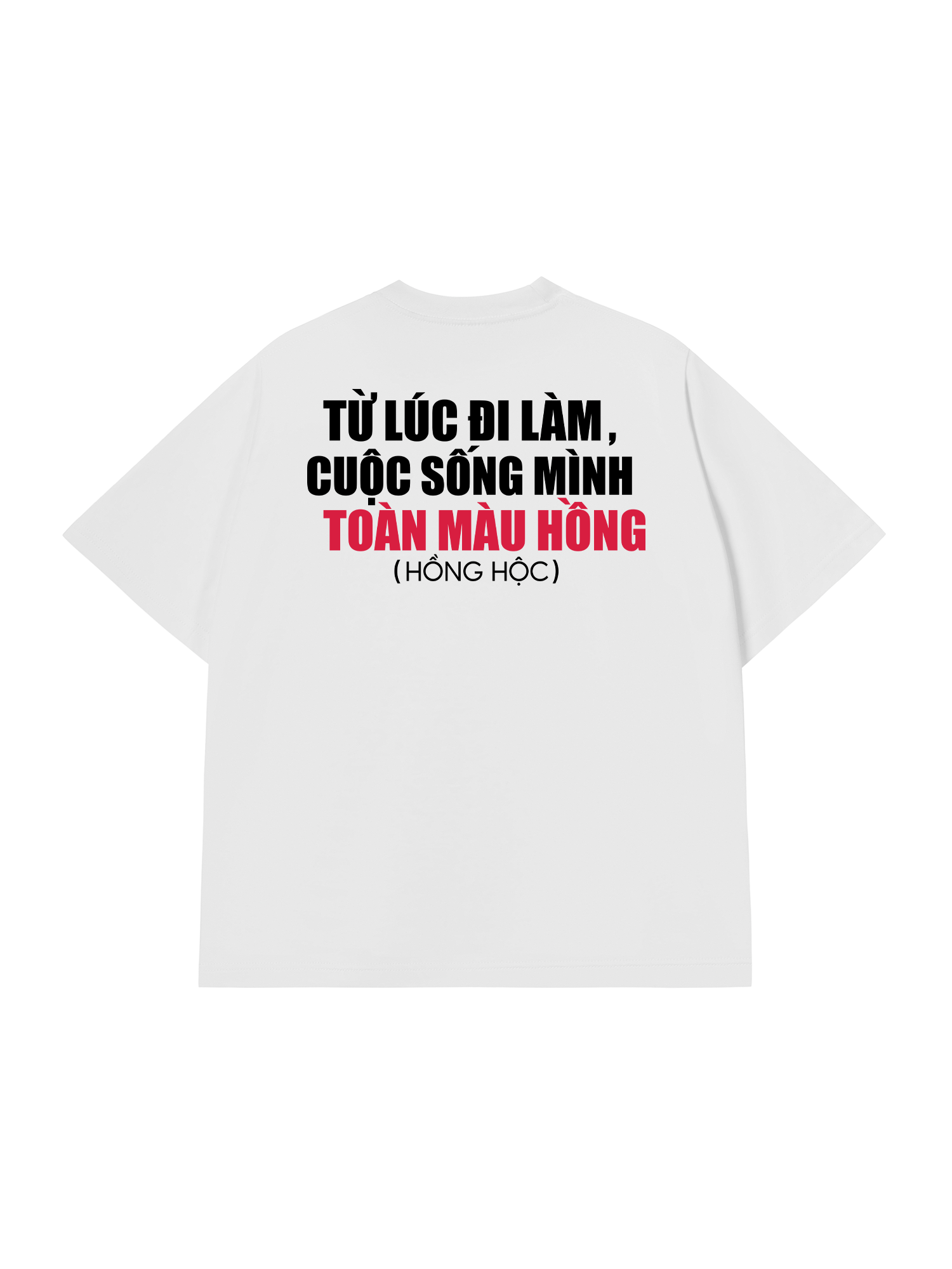 Áo Thun Relaxed Hồng Hộc