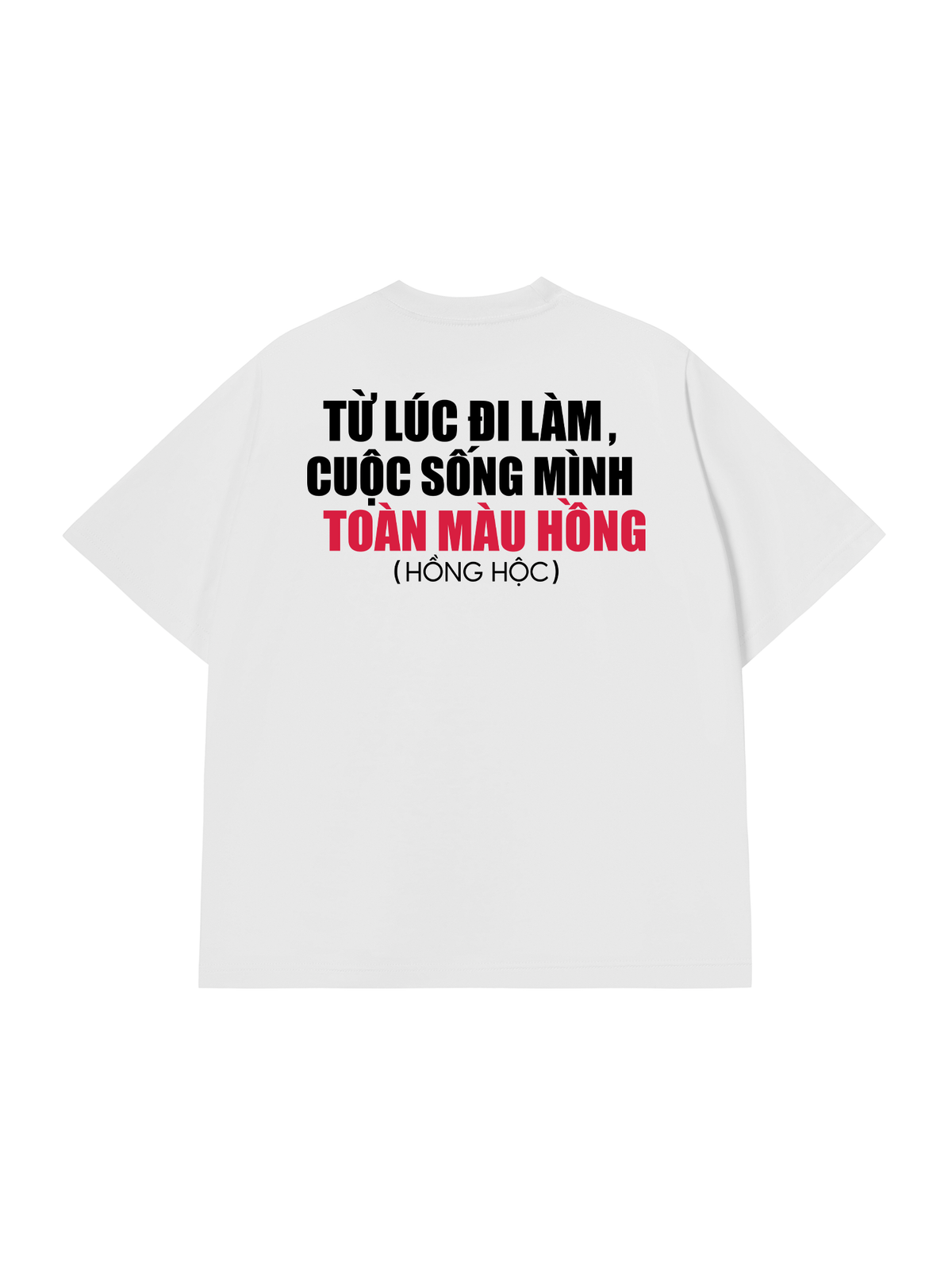 Áo Thun Relaxed Fit Hồng Hộc