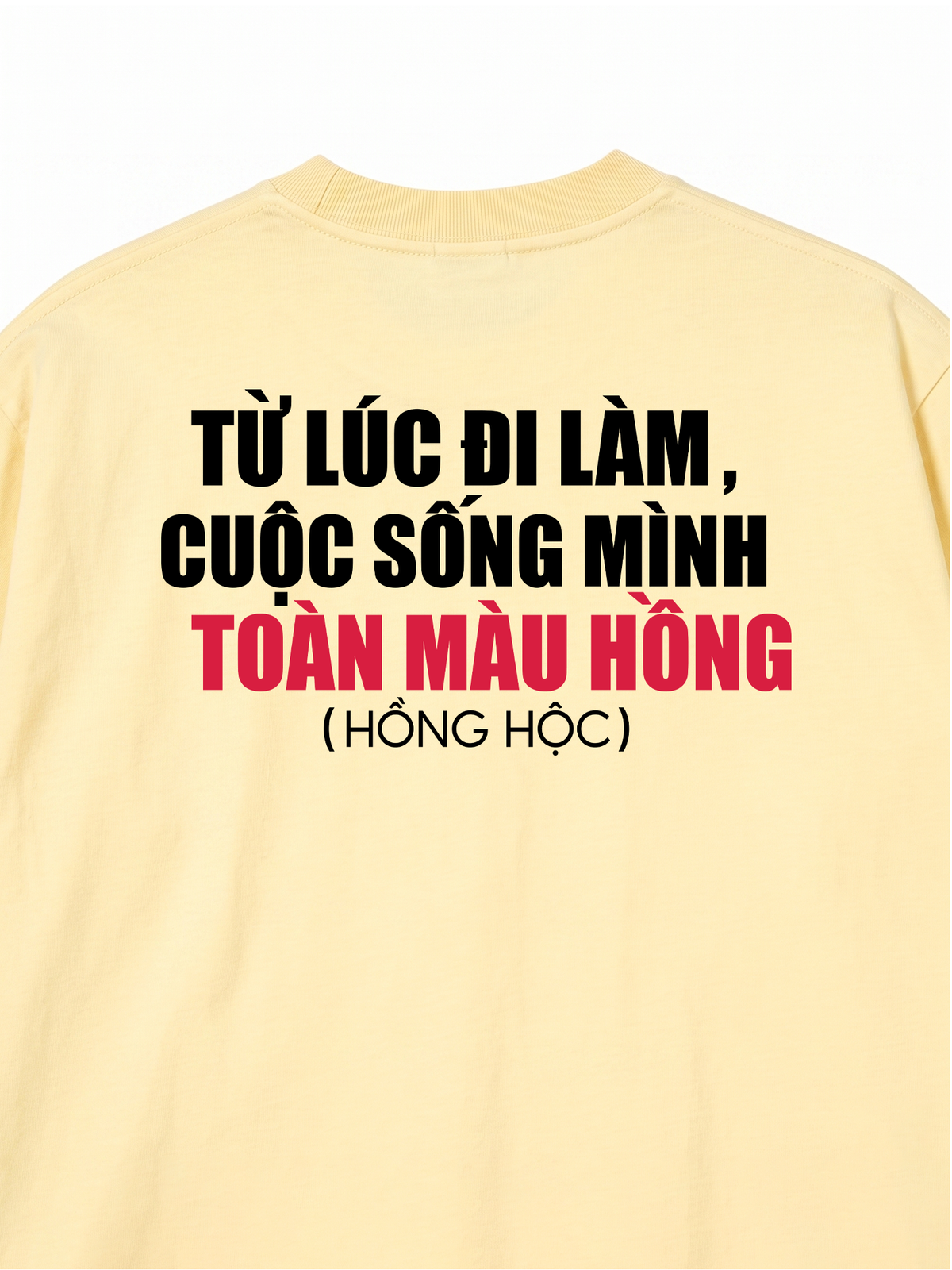 Áo Thun Relaxed Fit Hồng Hộc