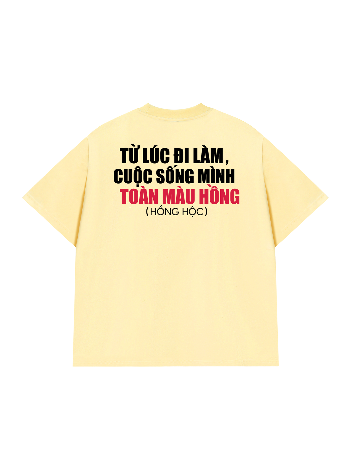 Áo Thun Relaxed Fit Hồng Hộc