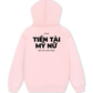 Áo Hoodie Nỉ Hai Da Tiền Tài Mỹ Nữ
