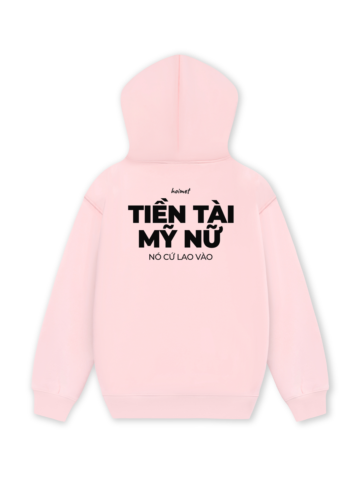 Áo Hoodie Nỉ Hai Da Tiền Tài Mỹ Nữ