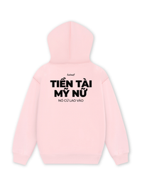 Áo Hoodie Nỉ Hai Da Tiền Tài Mỹ Nữ