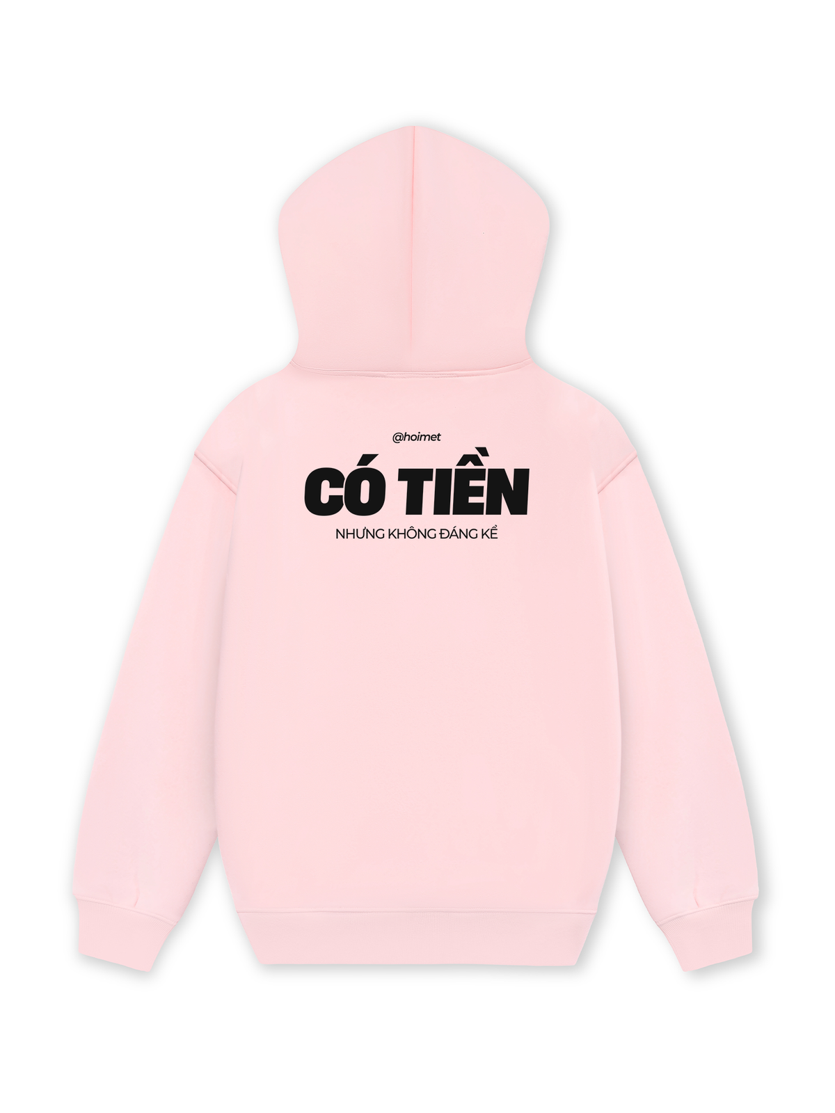 Áo Hoodie Nỉ Hai Da Có Tiền