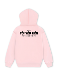 Áo Hoodie Nỉ Hai Da Tôi Yêu Tiền