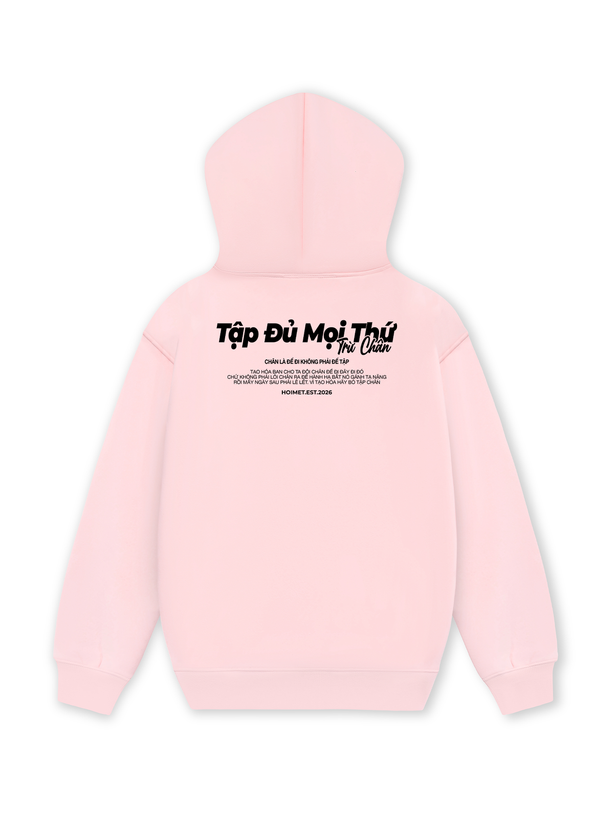 Áo Hoodie Nỉ Hai Da Tập Đủ Mọi Thứ