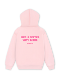 Áo Hoodie Nỉ Hai Da Life Is Better With A Dog