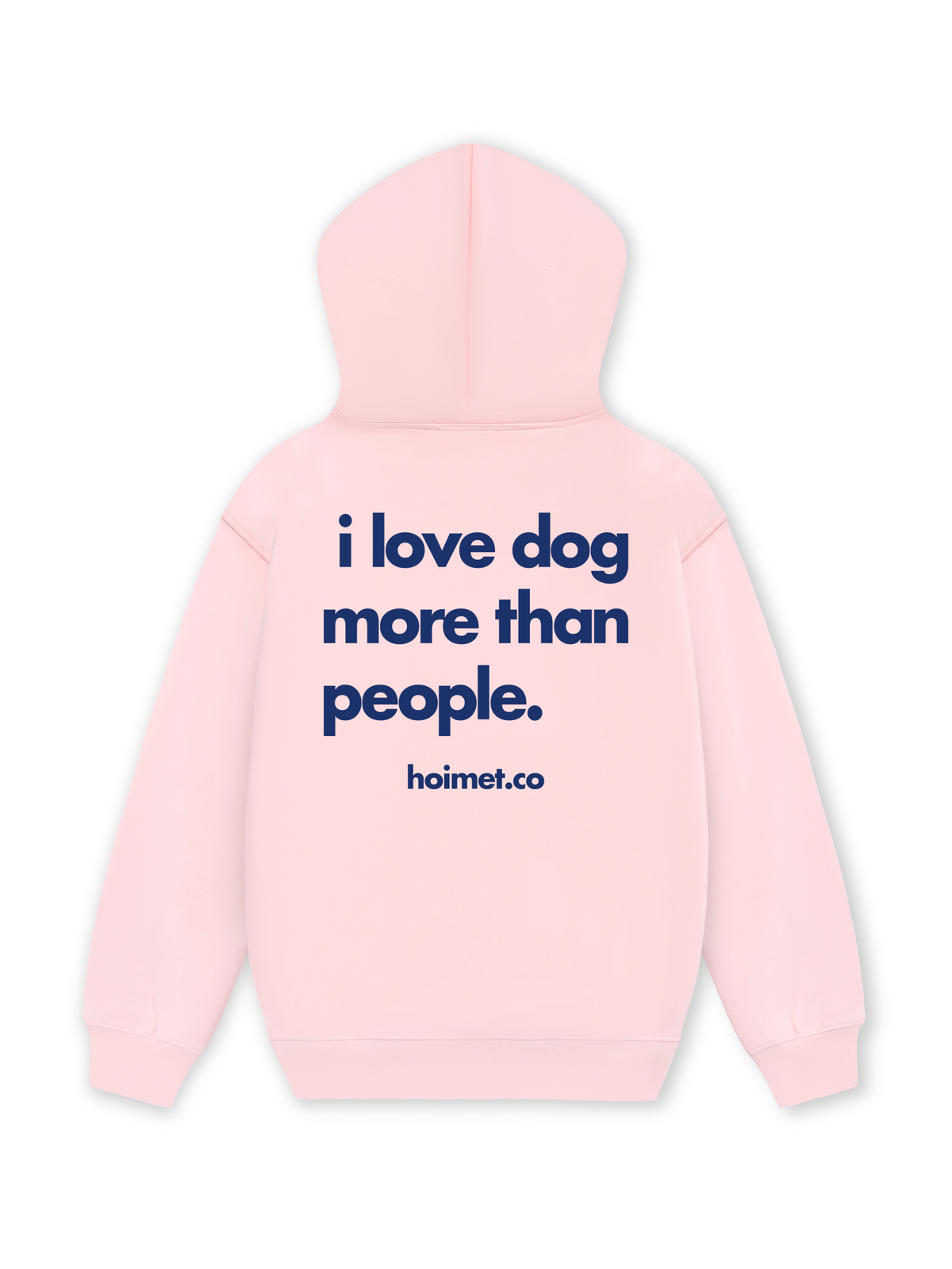 Áo Hoodie Nỉ Hai Da I Love Dog