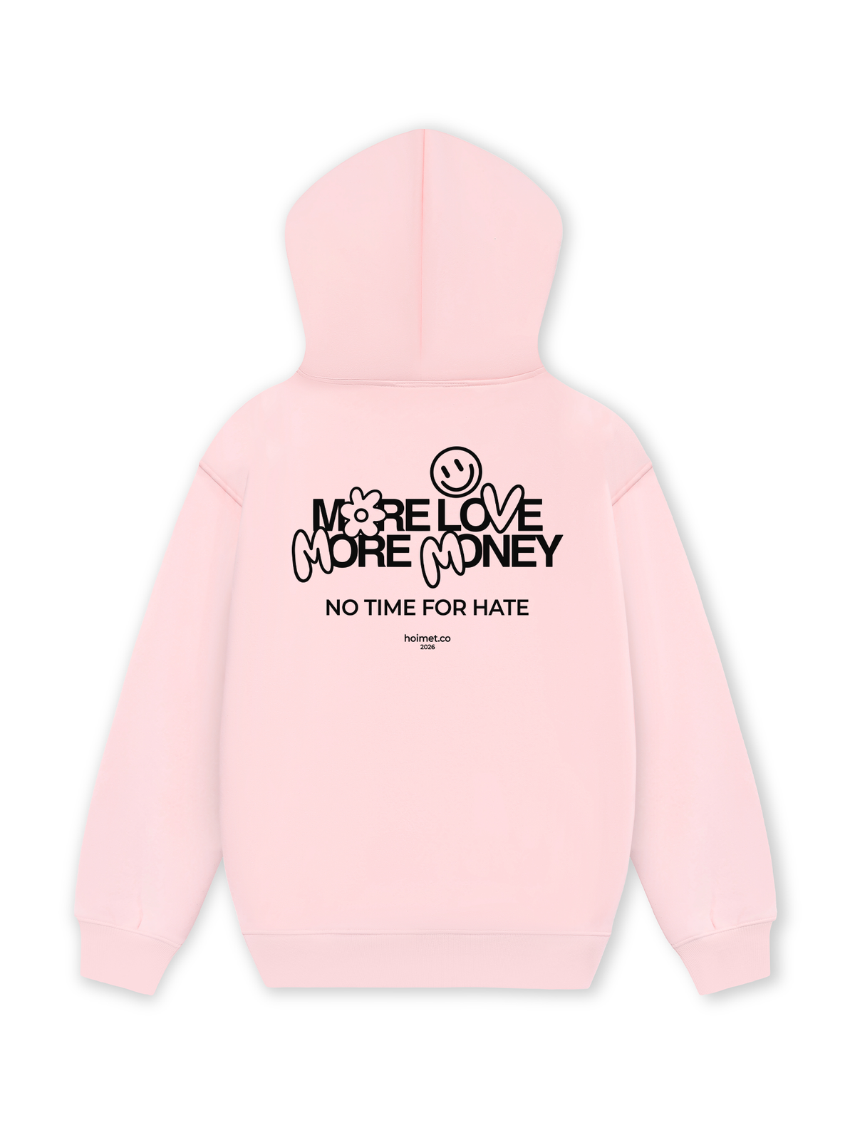 Áo Hoodie Nỉ Hai Da More Love More Money