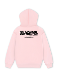 Áo Hoodie Nỉ Hai Da Lết Day