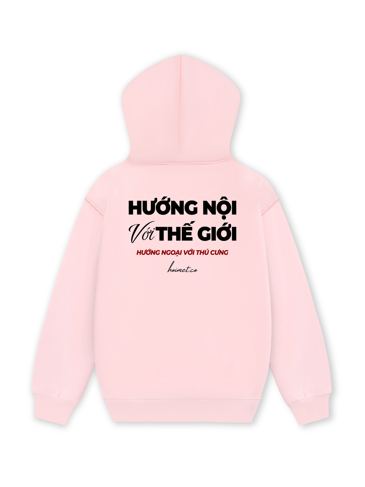 Áo Hoodie Nỉ Hai Da Hướng Ngoại Với Thú Cưng