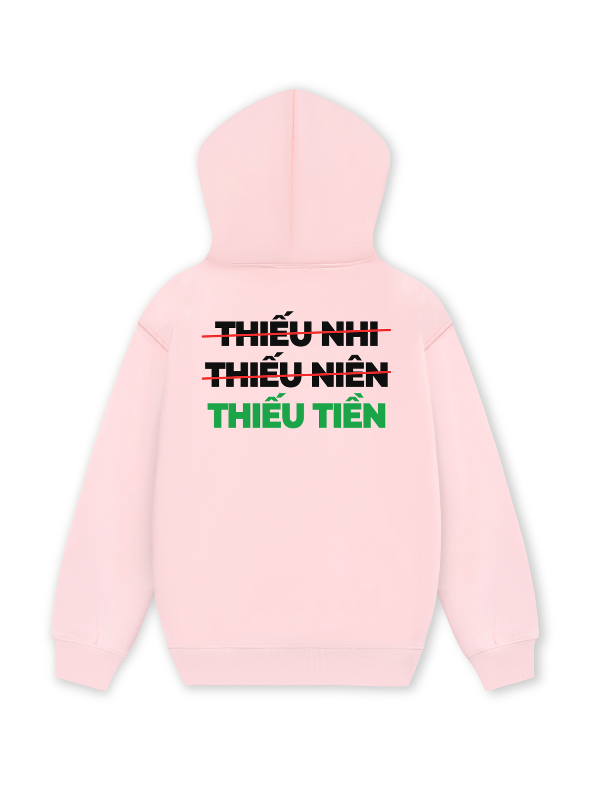 Áo Hoodie Nỉ Hai Da Thiếu Tiền