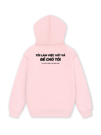 Áo Hoodie Nỉ Hai Da Chó Tôi Sống Tốt Đẹp Hơn
