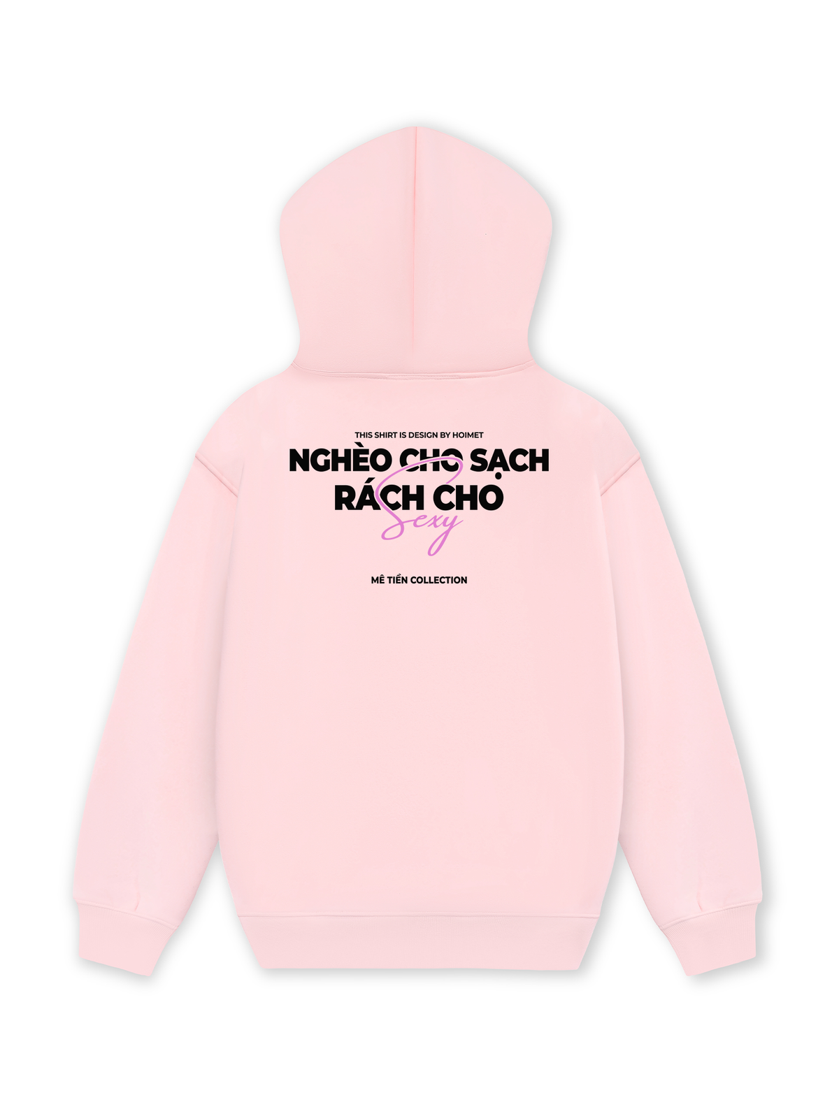 Áo Hoodie Nỉ Hai Da Nghèo Cho Sạch