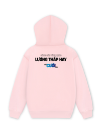 Áo Hoodie Nỉ Hai Da Lương Thấp Hay Cười