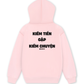Áo Hoodie Nỉ Hai Da Kiếm Tiền Gặp Kiếm Chuyện