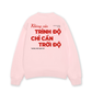 Áo Sweater Nỉ Hai Da Không Cần Trình Độ