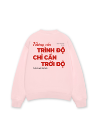 Áo Sweater Nỉ Hai Da Không Cần Trình Độ