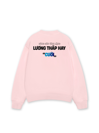 Áo Sweater Nỉ Hai Da Lương Thấp Hay Cười