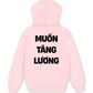 Áo Hoodie Nỉ Hai Da Muốn Tăng Lương