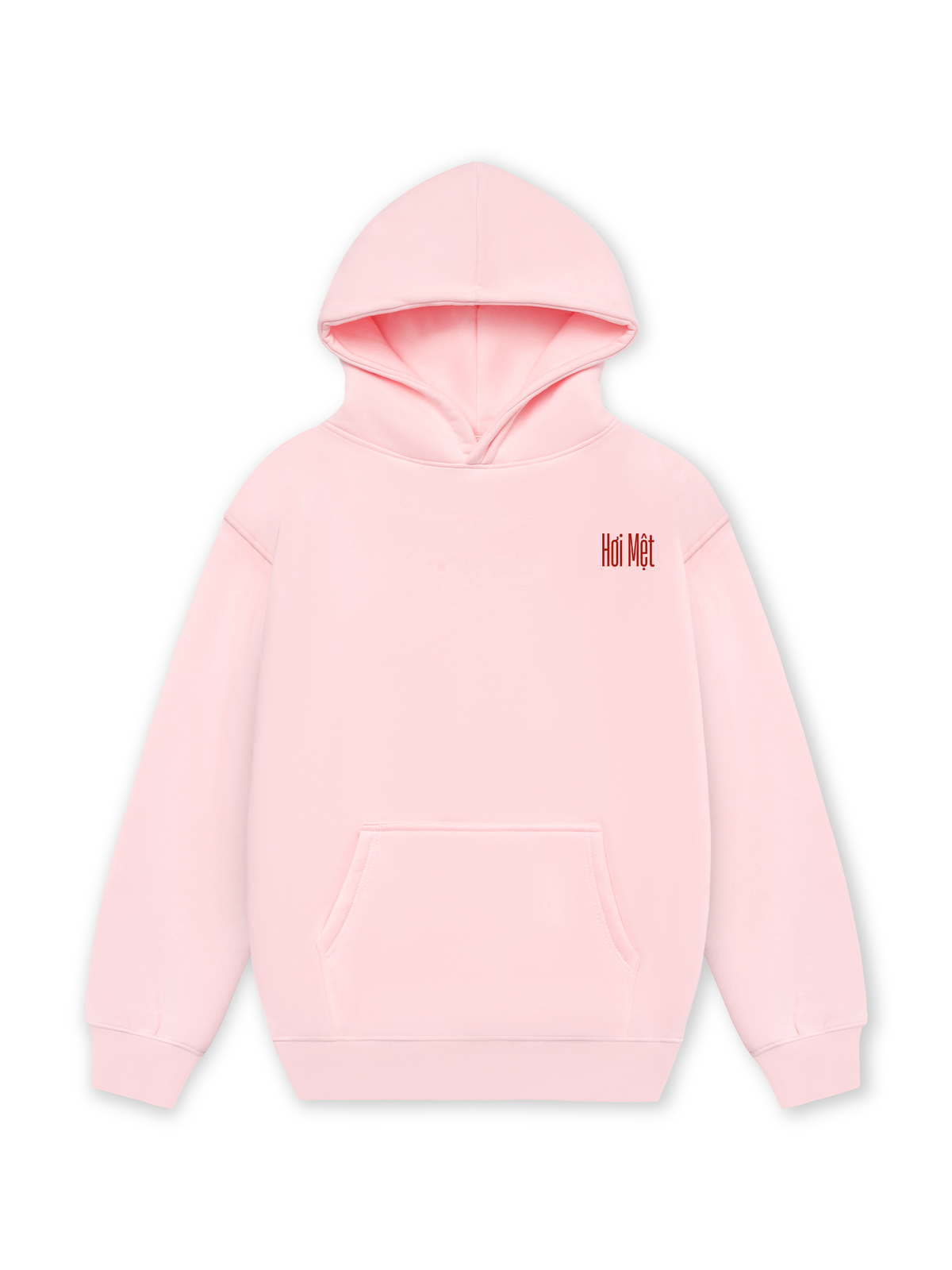 Áo Hoodie Nỉ Hai Da Chỉ Ăn Không Tập