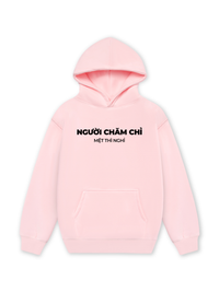 Áo Hoodie Nỉ Hai Da Người Chăm Chỉ