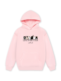 Áo Hoodie Nỉ Hai Da Life Is Better With Cats