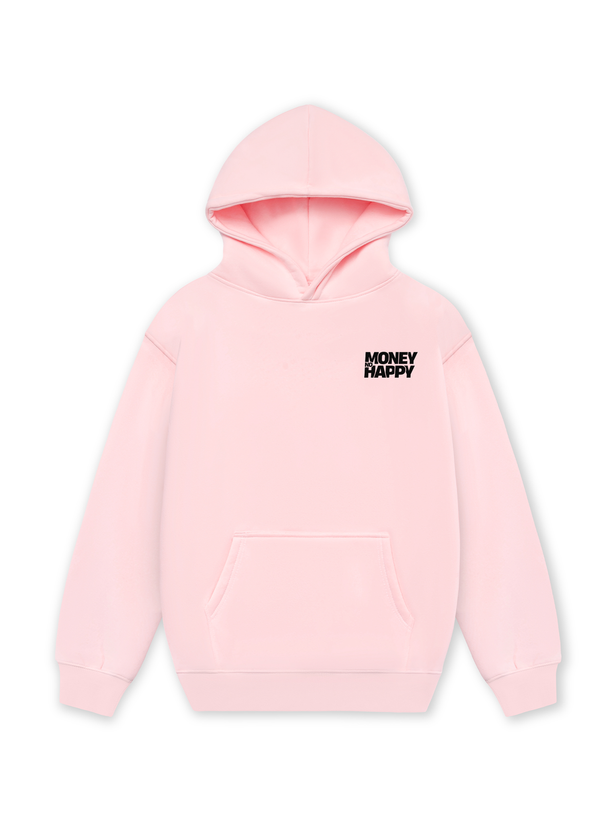 Áo Hoodie Nỉ Hai Da No Money No Happy