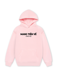 Áo Hoodie Nỉ Hai Da Mang Tiền Về Cho Vợ