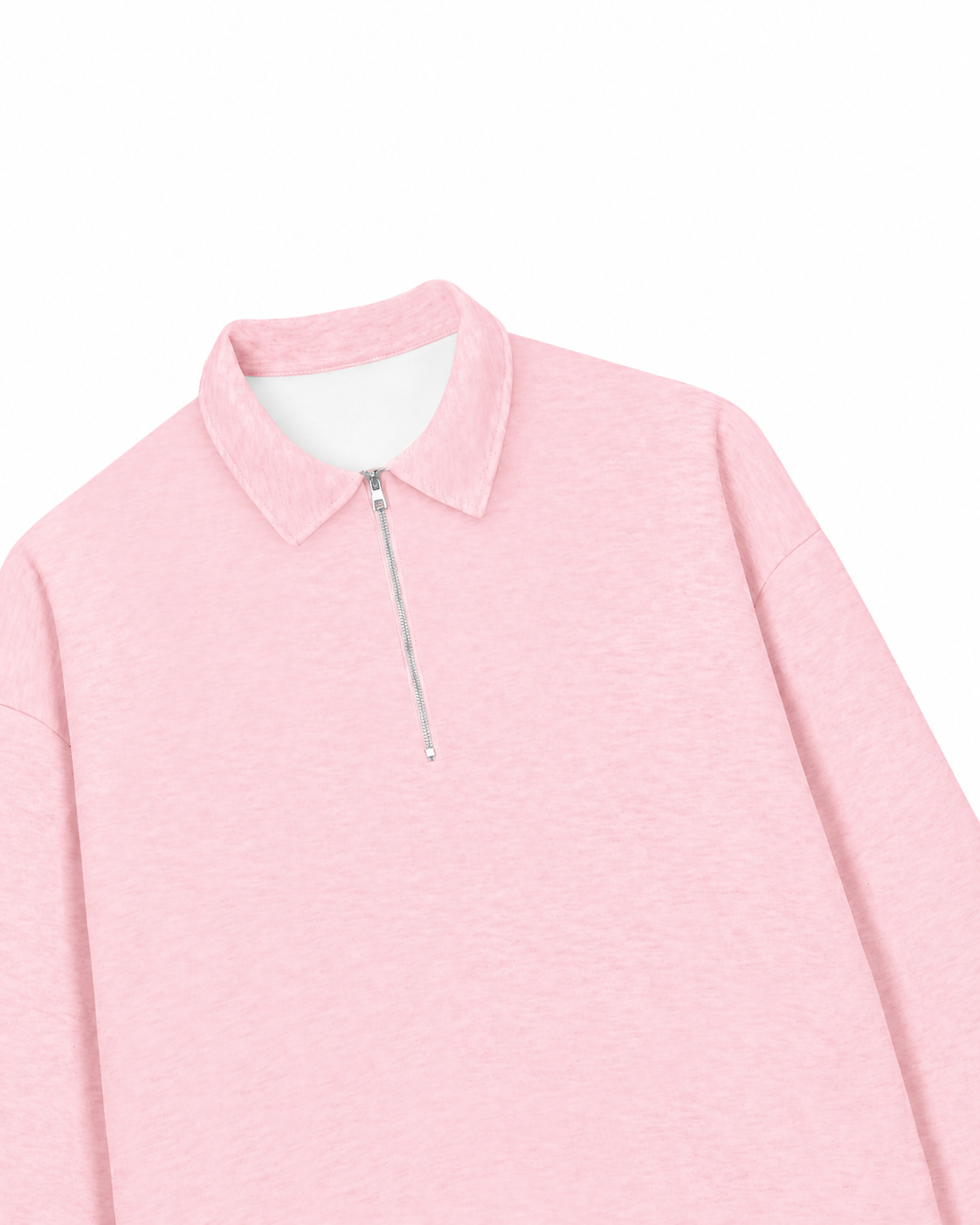 Áo Sweater Polo Nỉ Hai Da Hơi Mệt Basic