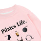Áo Sweater Nỉ Hai Da  Pilates Life