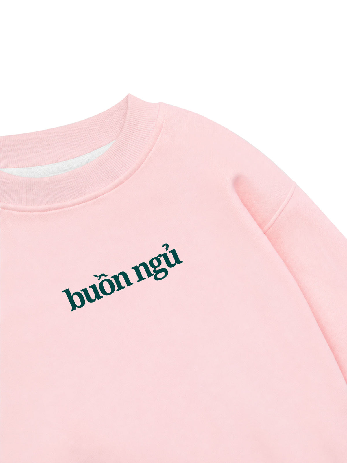 Áo Sweater Nỉ Hai Da Buồn Ngủ