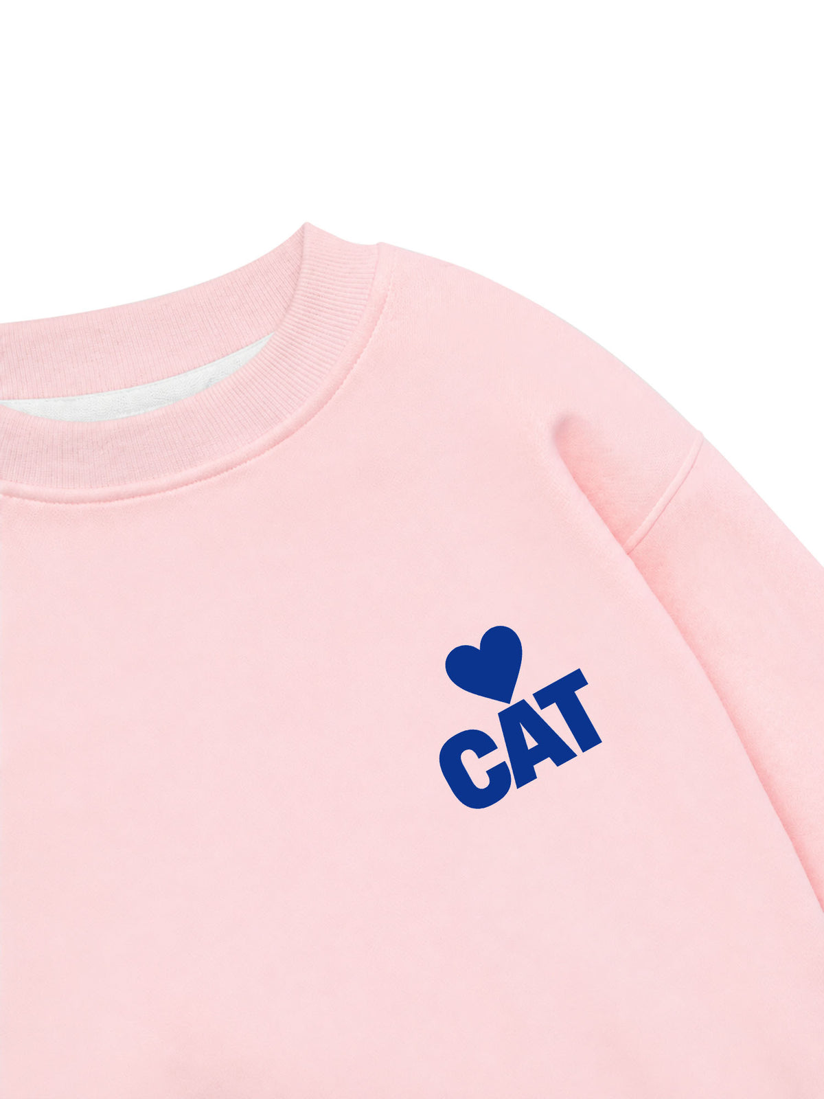 Áo Sweater Nỉ Hai Da Mèo Cười Nhiều Hơn