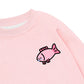 Áo Sweater Nỉ Hai Da Cá Khóc Biển Có Biết Không