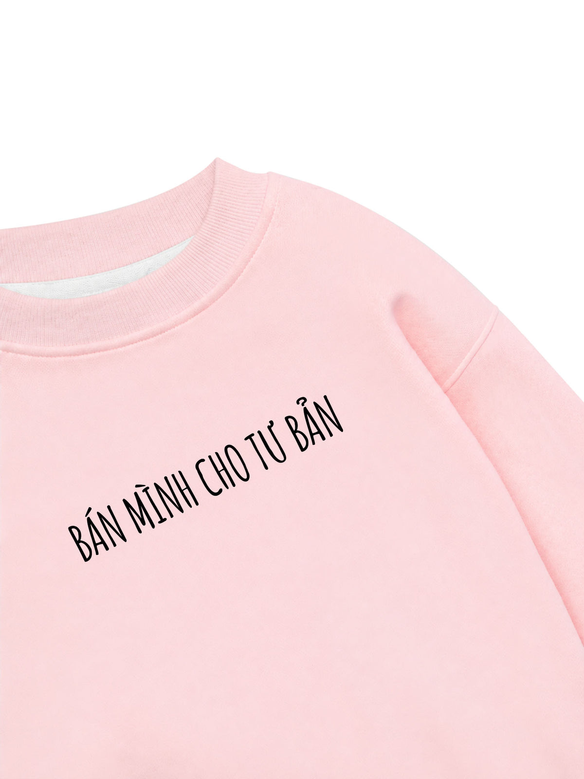 Áo Sweater Nỉ Hai Da Bán Mình Cho Tư Bản