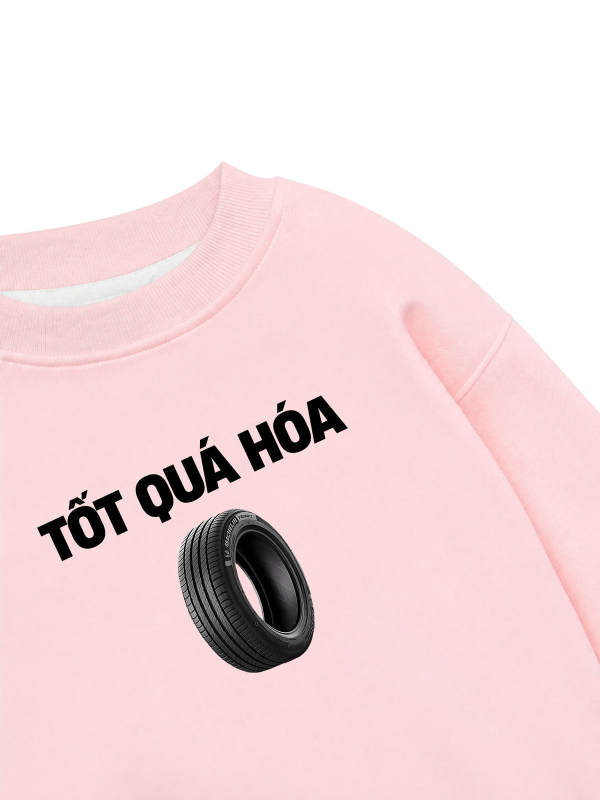 Áo Sweater Nỉ Hai Da Tốt Quá Hóa Lốp
