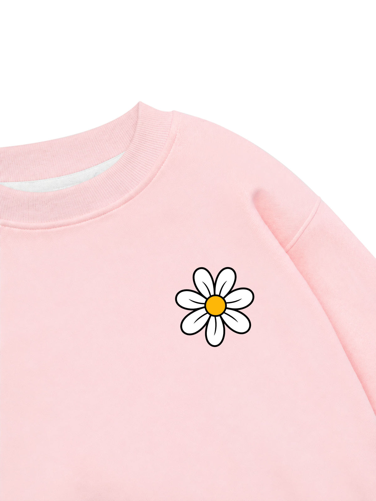 Áo Sweater Nỉ Hai Da Hoa Khó Trồng