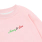 Áo Sweater Nỉ Hai Da Tiền Âm Và Tình Yêu