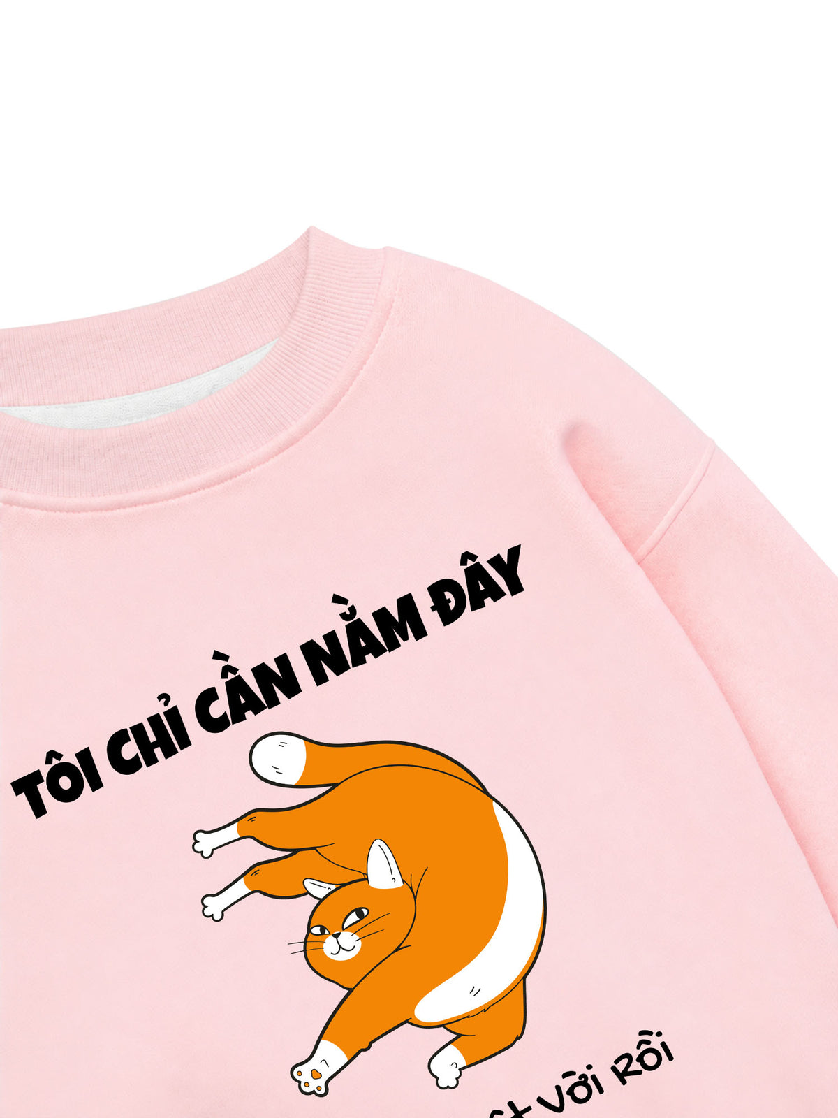 Áo Sweater Nỉ Hai Da Nằm Là Đã Tuyệt Vời