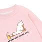 Áo Sweater Nỉ Hai Da Sau Buổi Tập Pilates