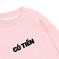 Áo Sweater Nỉ Hai Da Có Tiền