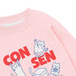 Áo Sweater Nỉ Hai Da Con Sen Ngoan Đạo Mèo
