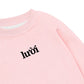 Áo Sweater Nỉ Hai Da Lười